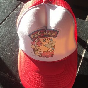 Vintage PAC-Man hat.